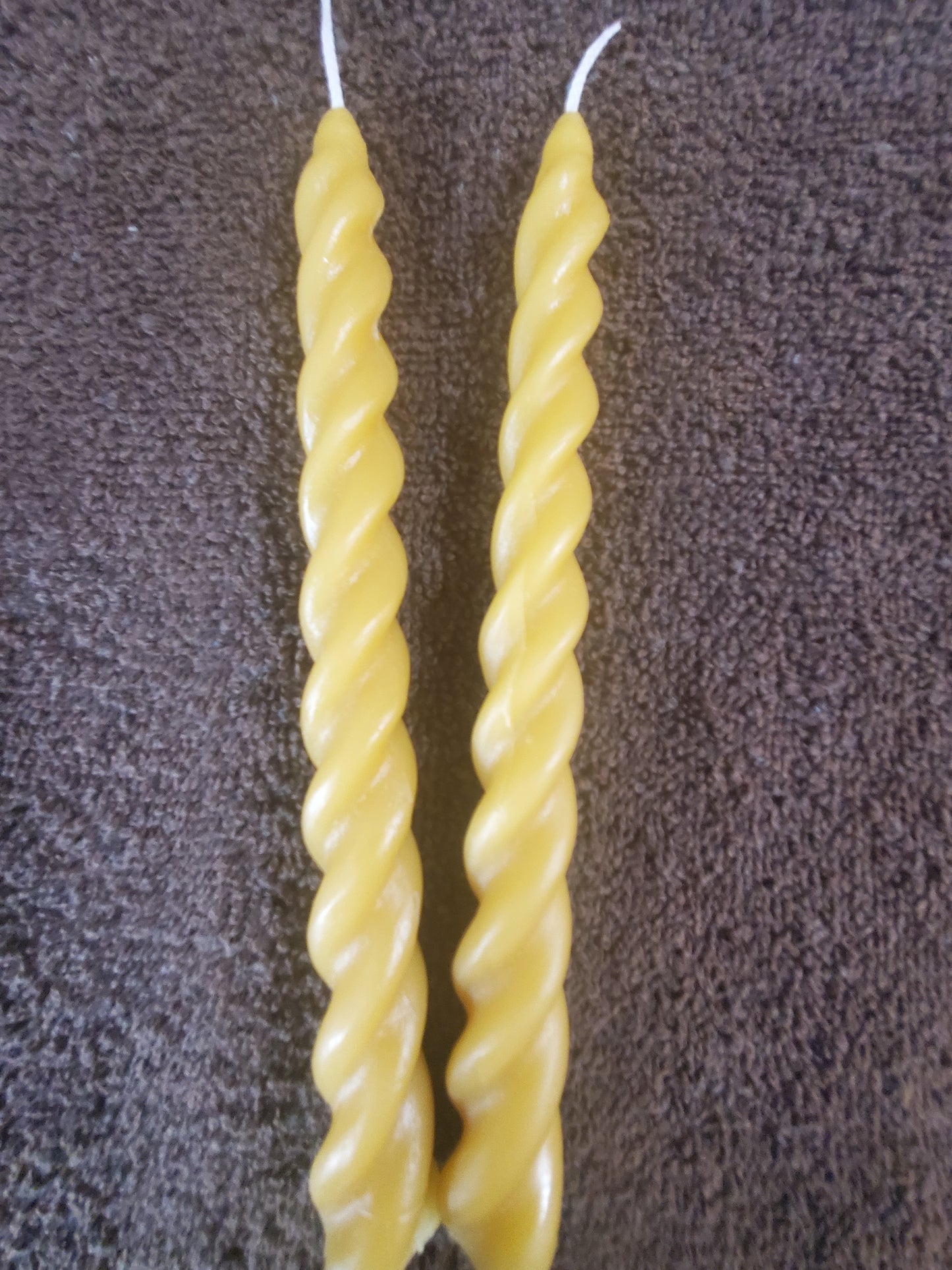 Spiral Candle (7.5" Tall by 7/8" Wide)