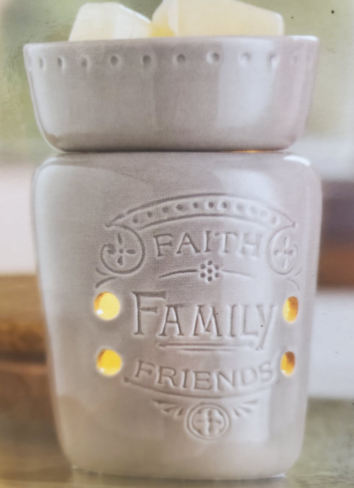 Faith, Family, Friends Wax Warmer