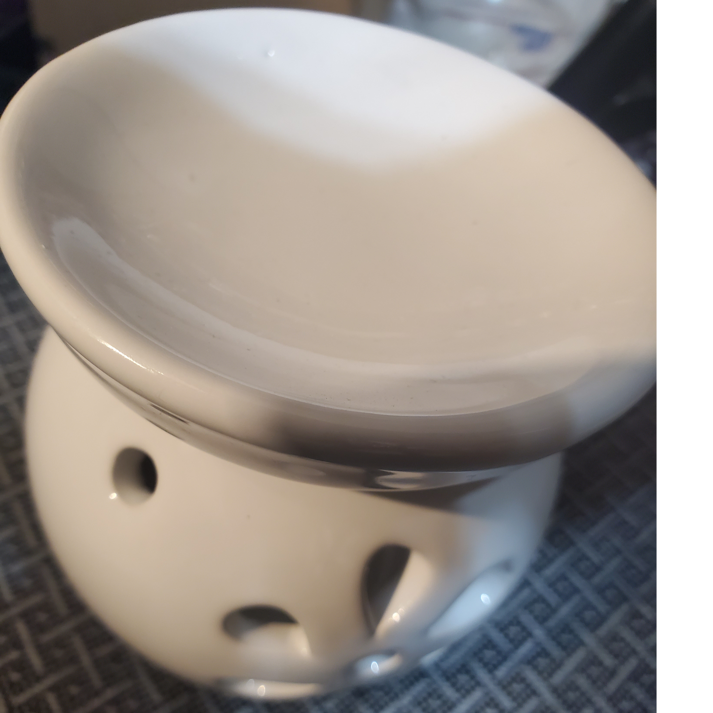 Tea Light Wax Warmer (WHITE)